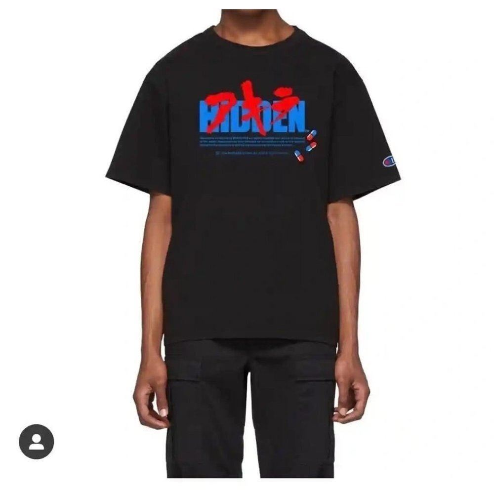 Rare Champion × HIDDEN Hidden Ny x Brainchild neo Tokyo akira tee Size XL